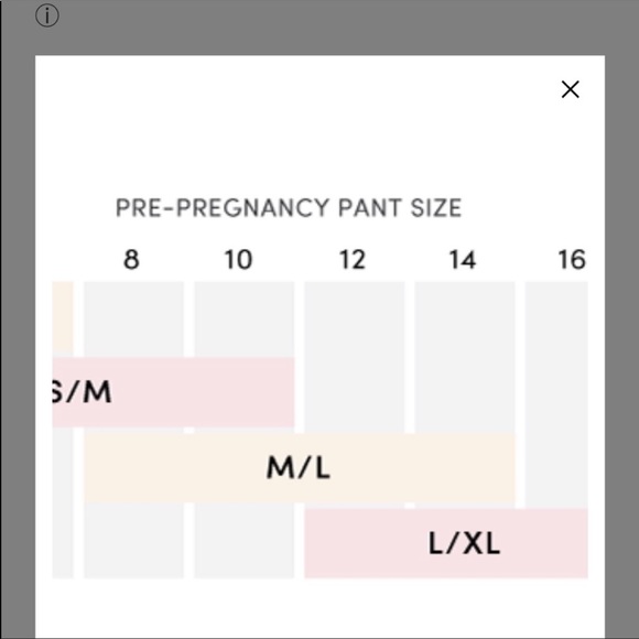 NWOT 1 qty Ingrid & Isabel Maternity Beband Bellaband - Picture 3 of 4